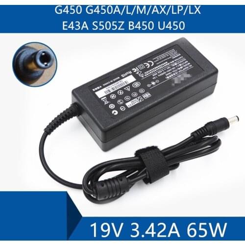 Laptop AC Adapter DC Charger Connector Port Cable For Lenovo G450 G450A/L/M/AX/LP/LX E43A S505Z B450 U450