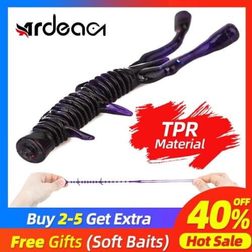 Ardea Soft Bait 20pcs 57mm 1.3g fishing lure Wobblers Silicone Pesca Swimbait Tackle trout Carp Jigging bass pike winter eazy