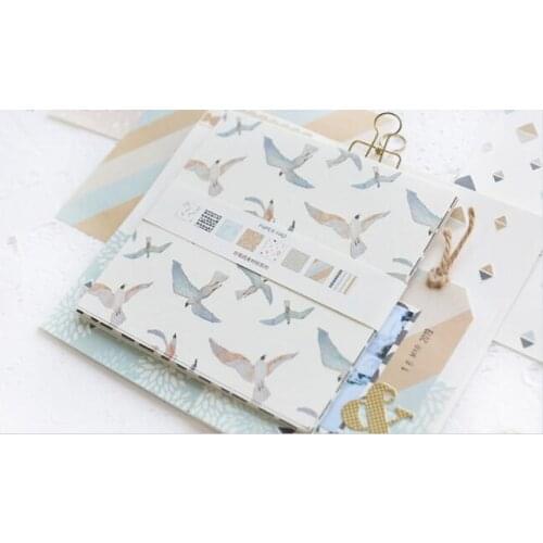 Free to Fly Scrapbook Origami Art Background Paper Pack DIY Projects/ Handmade Card Making/ Home deco Gift Packing