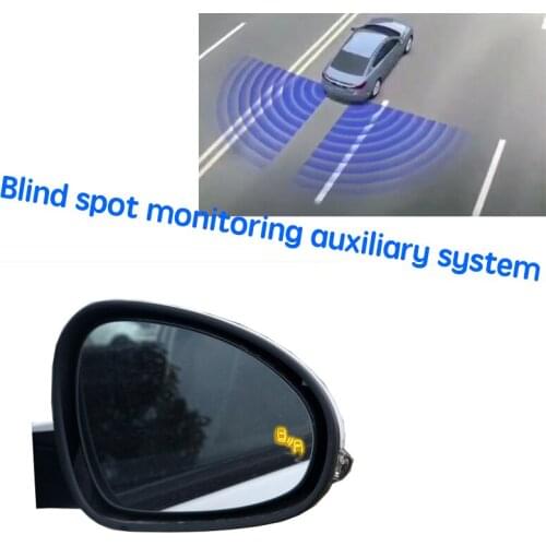Car BSD BSM BSA Blind Area Spot Warning Drive Mirror Rear Radar Detection System For Chery Arrizo 5 2016~2020