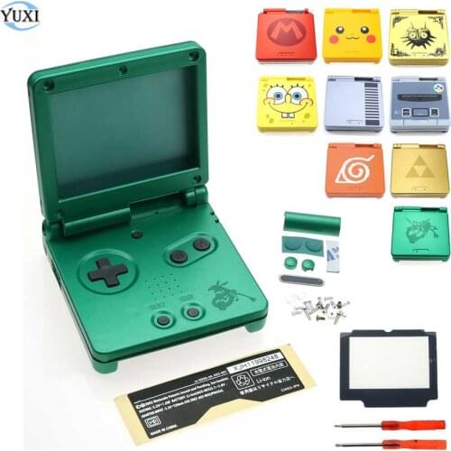 YuXi New Limited Edition Full Housing Shell replacement for Nintendo Gameboy Advance SP for GBA SP Game Console Cover Case