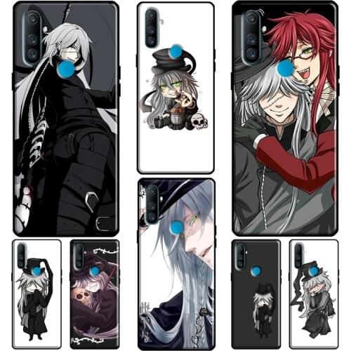Undertaker Black Butler Kuroshitsuji For OPPO Realme 7 Pro 8 6 Q3 7i C3 C11 GT Case For OnePlus Nord 8T 7 8 9 Pro Phone Cover