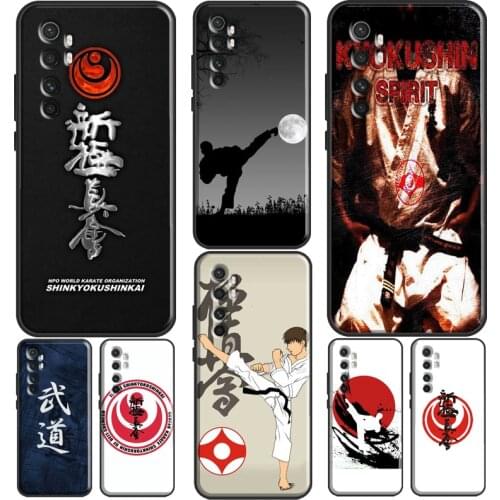 Kung Fu Oyama Kyokushin Karate For Xiaomi Mi 11 Lite Note 10 Mi 10T Pro A3 Mi 11 Ultra Phone Case For POCO X3 Pro M3 F3