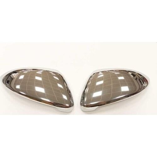 Roxform Mirror Cover Bright Chrome Car Exterior Accessories Tuning For VW Golf 7- 7.5 2013 2014 2015 2016 2017 2018 2019 2020