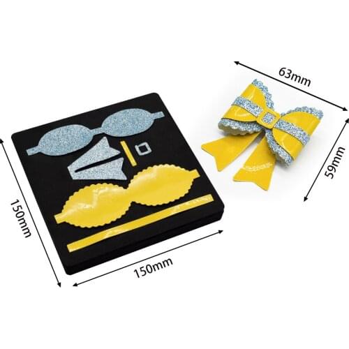 Wood die cut new bow scrapbook wooden mold leather cutting dies handmade crafts for common big shot and sizzix machines