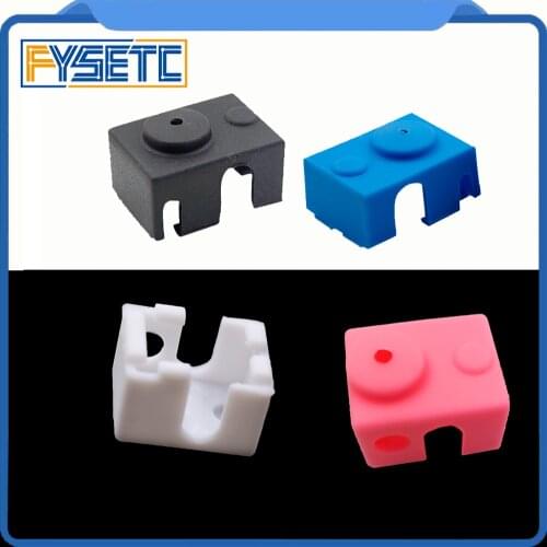 For E3D V6 Silicone Sock 3D printer V6 PT100 Original J-head 1.75/3.0mm Heated Block Bowden Direct Extruder Prusa i3 MK3