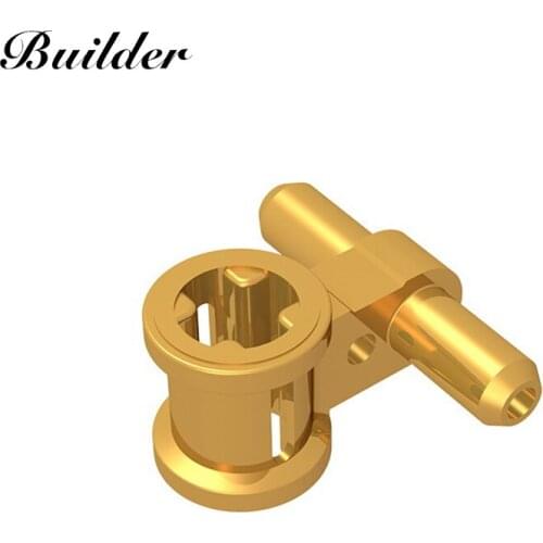 Little Builder 99021 MOC Bricks 2-Way Compressed Air Shaft Connector 10pcs Building Blocks DIY Puzzle Assembles Particles Toys