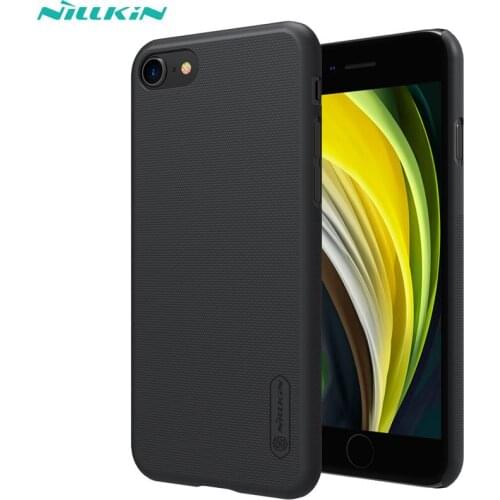 Nillkin for iPhone SE 2020 Case 4.7" Cover Matte Super Frosted Shield Back Cover Cases for iphone SE 4.7'' 2020 Phone Shell Capa