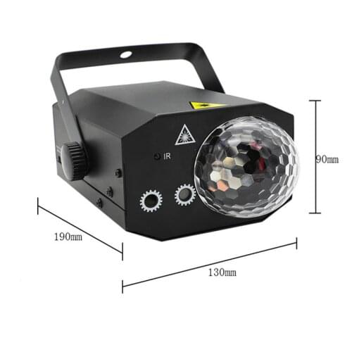New arrived lights LED 16in1 laser magic ball pattern effect light for disco dj pub KTV wedding party LED laser effect lights