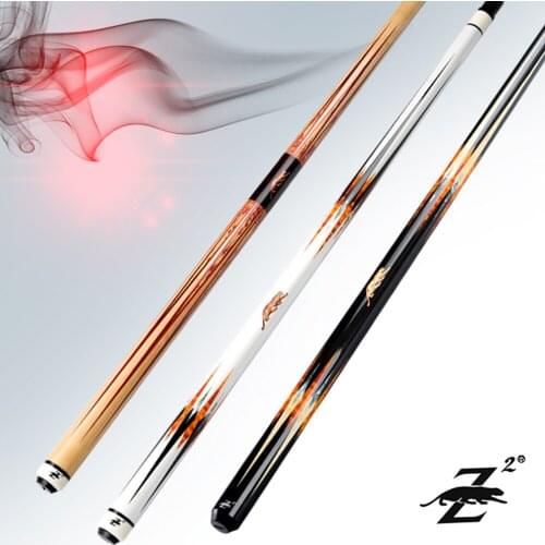 PREOAIDR 3142 Z2 Billiard Pool Cue Stick 13/11.5/10mm Tip Black/White Stick Billiard Cue Kit Pool Cue Kit Nine Ball Maple Cue