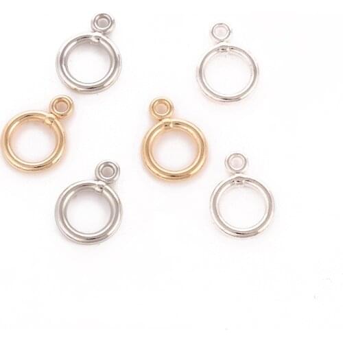 Plastic ABS O-shaped Connectors DIY Necklace Bracelet Buckle Jewelry Accessories Jewelry Making Supplies for Women Men