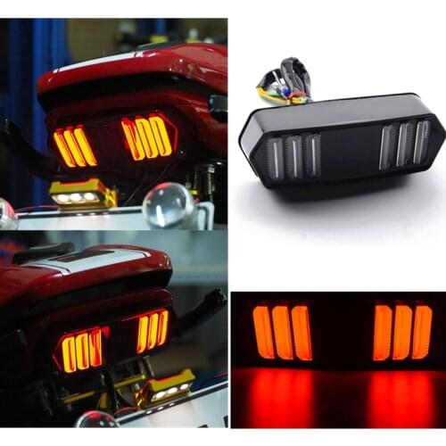 Motorcycle for Honda MSX125 LED Tail Light Indicator Running Stop Brake Rear Warning Turn Signal Lamp CBR650F CTX700 CTX700N