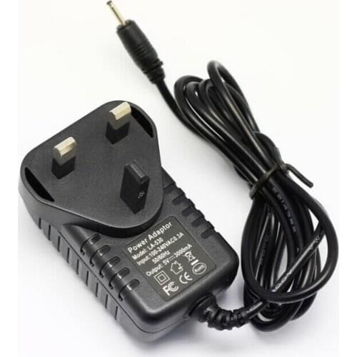 100PCS High Quality 5V 3A Power Adapter DC 2.5x0.7mm UK for Quad Core Tablet PC Sanei N10 Ampe A10 Ainol Hero II Spark Firewire