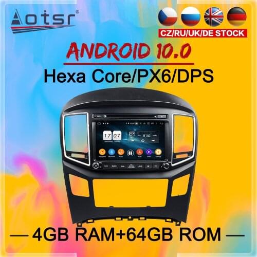 2 Din IPS Android 10 DSP Car multimedia Player For Hyundai H1 Grand Starex 2015 2016 -2018 GPS Navi Audio Radio stereo head unit