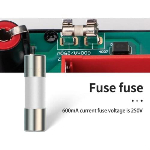 20pcs Ceramic Fuse For Multimeter Instrument 600mA 10A Ceramic British Plug Fuse 37MD
