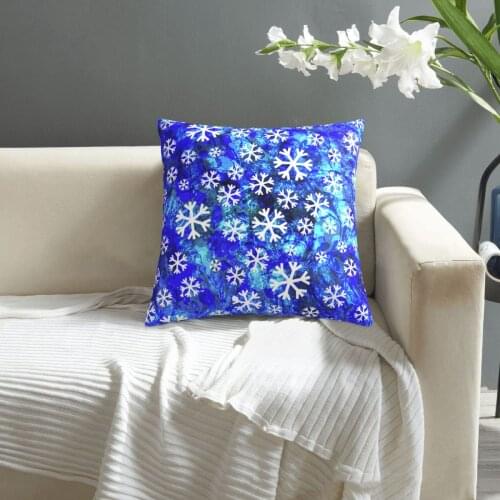 Seamless Pattern With Luxury Black Ginkgo Biloba pillowcase printed cushion cover sofa waist pillow pillow cover