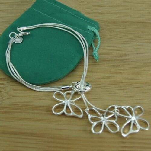 BABYLLNT Charming Butterfly Pattern Bracelets 925 Sterling Silver For Women Female Pretty Wedding Design Gifts