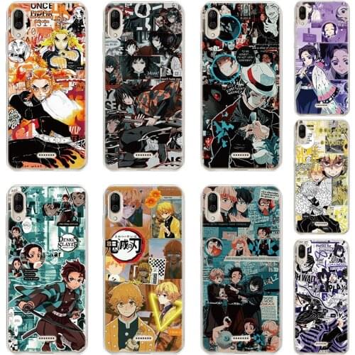 For Asus Zenfone ROG phone 3 ZS661KS 2 ZS660kl 5 ZS673KS 7 Pro ZS671KS ZS670KS 6 ZS630kl 8 Flip 8 ZS590KS Demon SlayerSoft Cover