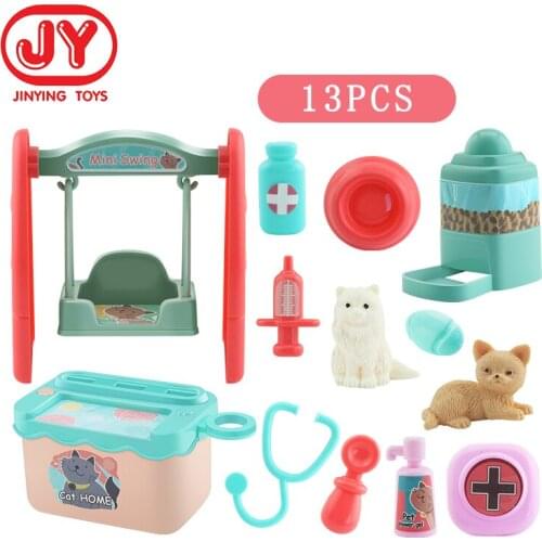 Kids toys Children Role Play Toys pet Simulation Cleaning Kit Mult Toys For Children Baby Early Learning Educational Toys