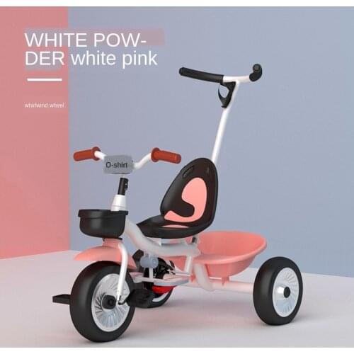 Infant Child Tricycle Kids Bike Baby Walker With Music Three Wheels 1-6 Years Old Gift for Baby Toys Balance Car Carrycot