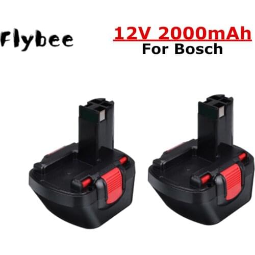 For BOSCH 12V 2000mah PSR 1200 NiCD battery GSR 12V 2.0AH AHS GSB GSR 12 VE-2 BAT043 BAT045 BAT046 BAT049 BAT120 BAT139