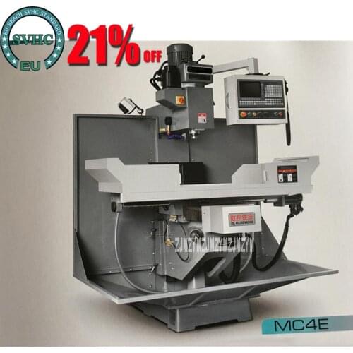 MC4E CNC Milling Machine Three-axis Machine Tools Milling Machine CNC Vertical Milling Machine 380V 5HP 4500rpm R8 (1370*280mm)