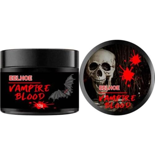 10g Halloween Blood Gel Cream Special Effect Makeup Thick Syrup False Scar Bleeding Scary Body Paint Make-up Cream Cosmetic New