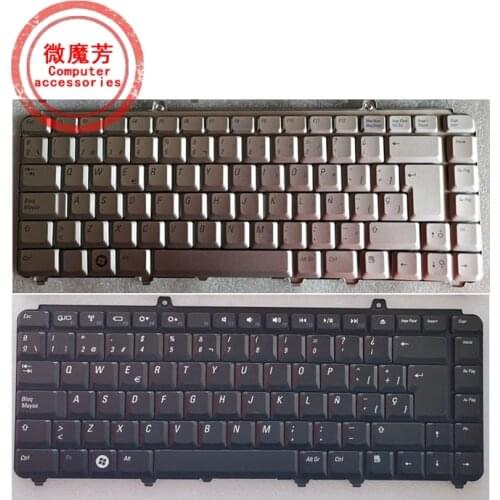 Spanish Laptop keyboard for Dell for Inspiron 1400 1420 1500 1520 1521 1525 1540 1545 For XPS M1330 M1530 SP silver keyboard