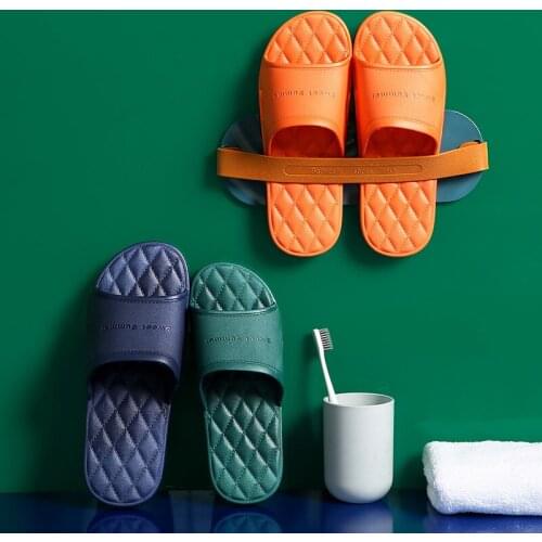 New Slippers Soft Sole Loafer EVA Shower Spa Non-Slip Thick Platform Slide Sandals Living Room House Men Women Slide Sandalias