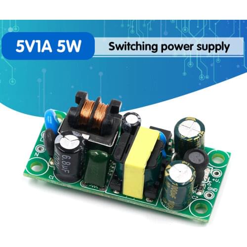 Precision 5V1A 5W switching power supply module industrial power supply LED bare board