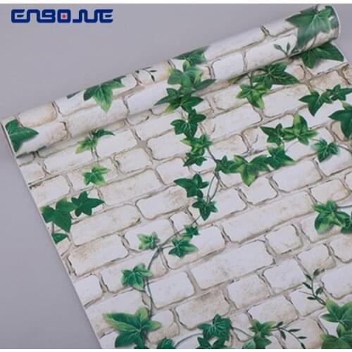 0.45x3M Self-adhesive Living Room Wall Stickers Dormitory Background Balcony Waterproof Vinyl Self Adhesive Film Brick Wallpaper
