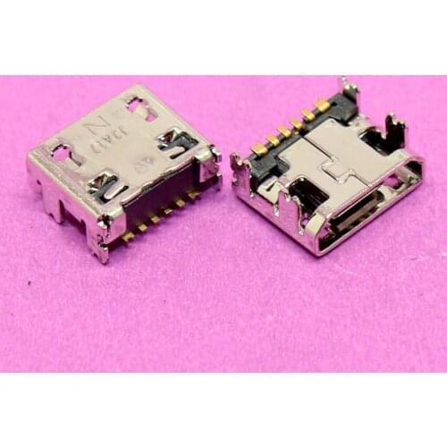 YuXi Brand New 6P Micro USB connector Mini USB jack charging port socket For Samsung E2252