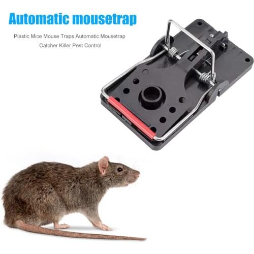 Snap Spring Rodent Catcher Pest Rat Catching Mice Traps Mousetrap Bait Snap Spring Rodent Catcher Pest Control