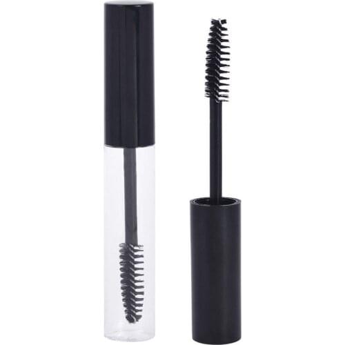 1PC/2PCS 10ml Mascara Black Empty Bottle Vial Transparent Eye Makeup Eyelash Cream Funnel Dispenser Pipette Container