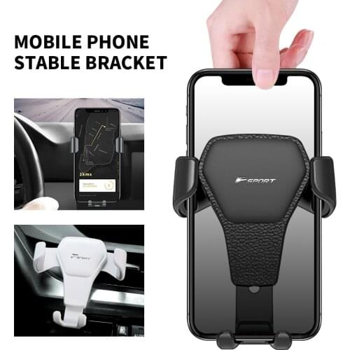 1PCS Car Holder Air Vent Adjustable Cradle Stand Mount Clip Mobile Phone Holder For LEXUS F sport ES LS IS GS LC RC GC RX UX NX
