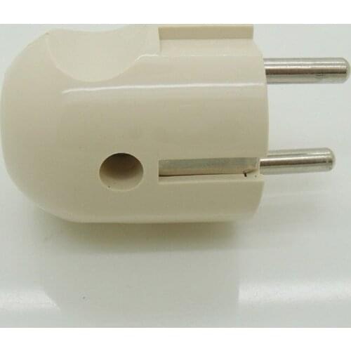 5PCS 250V 16A AC DE EU Round 2 Pin Power Cord Connector Short Type CE Electrical Plug,Detachable European Plugs