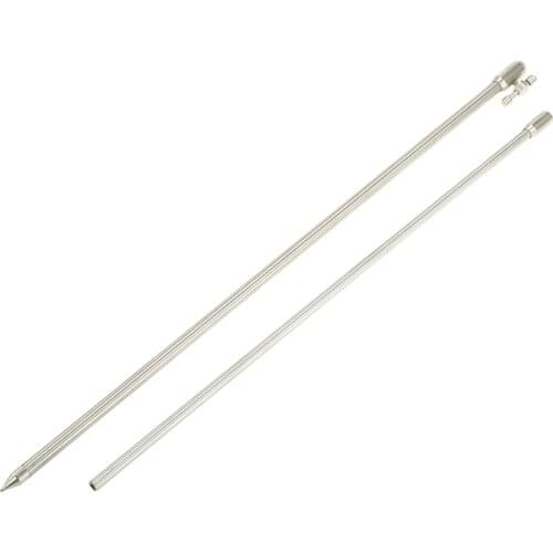 55-100cm Extending Stainless Steel Fishing Bank Stick Adjustable Carp Fishing Bank Stick Fishing Rod Pod Rest for Bite Alarm