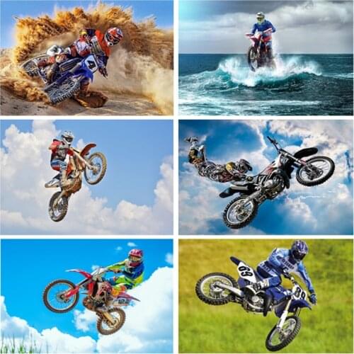 5D Diamond painting cross-stitch Sports Motobike Competition Racing Moto diamond embroidery rhinestones pictures Home decoration