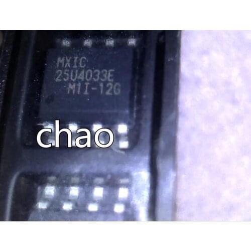 Free shipping 10pcs/lot MX25U4033EM1I MX25U4033EM1I-12G 25U4033 SOP-8 new