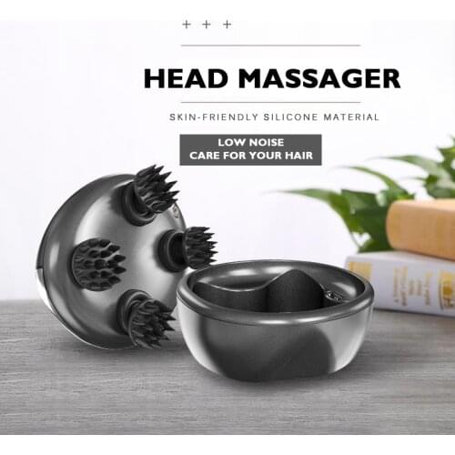 New Vibrating Head Massager Household Electric Head Massager Wireless Multifunctional Scalp Massager for Hair Growth 2020