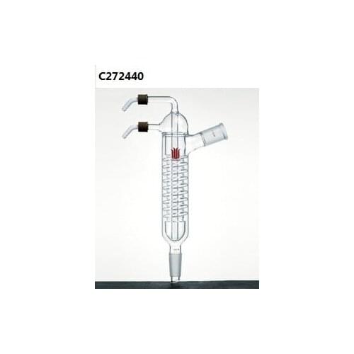 C272440 synthware,Condenser, Friedrichs, Removable hose connections, Top joint:24/40, Bottom joint:24/40, Hose connection:8mm