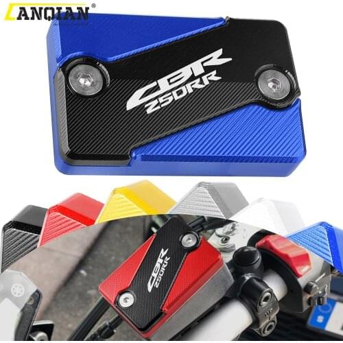 For Honda CBR250RR CBR250 CBR 250 RR 2017 Motorcycle Accessories CNC Aluminum DIRT BIKE Front Brake Fluid Reservoir Caps Covers