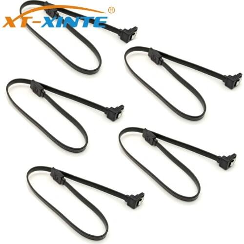 5pcs/10pcs 40cm Dual Channel SATA 3.0 Cable SATA 3.0 III SATA3 6GB/s Data Cable Straight Cord SAS Cable Hard Drive Data Cable