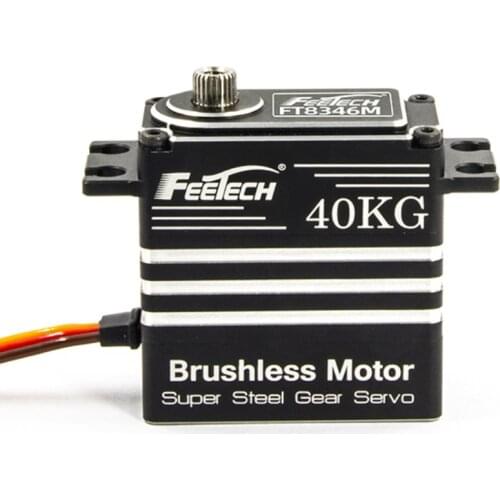 Feetech 7.4V 40kg Large Torque FT8346M Digital 360 Magnetic Servo Coreless Motor Robo DIY Arduin Servo