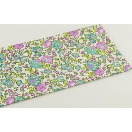 1 piece 50cmx50cm pre-cut fat quarter cotton fabrics sewing clothes home textile printed floral designs quilting patchwork tida