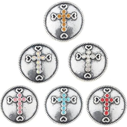 JaynaLee 18-20mm Metal Ginger Snap Button Fit Ginger Snaps Bracelets Jewelry for women men gifts GJS4685