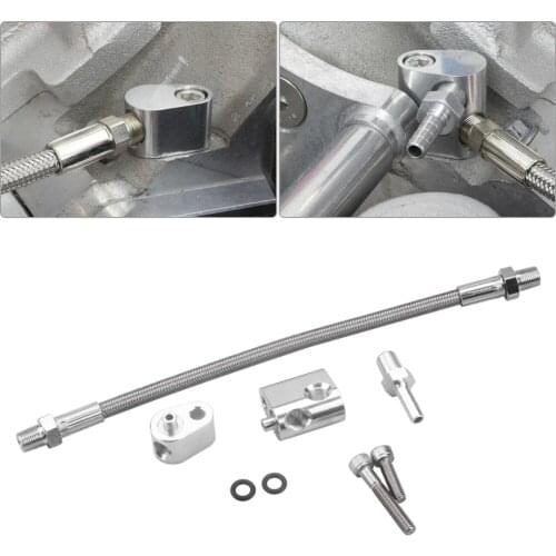 LS Throttle Cylinder Body Bypass Hose Kit Coolant Crossover LS1 Steam Port Fits all for GM series Auto Accessories