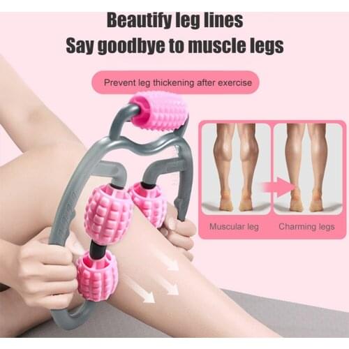 Multi-function massage roller weight reduction leg cellulite massage roller health care muscle pain massage roller