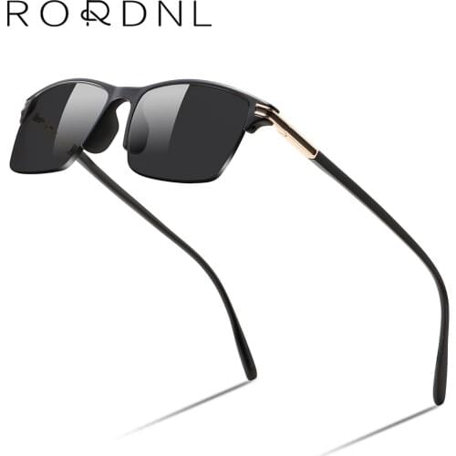 Bifocal Progressive Prescription Sunglasses for Men Semi Rimless Polarized UV400 Sun Glasses Myopia Multifocal Optical Eyewear