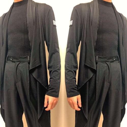 New Latina Dance Clothes For Men Stage Costume Ballroom Practice Wear Tap Dance Wear Tango Sumba Rumba Dance Outfits JL1627